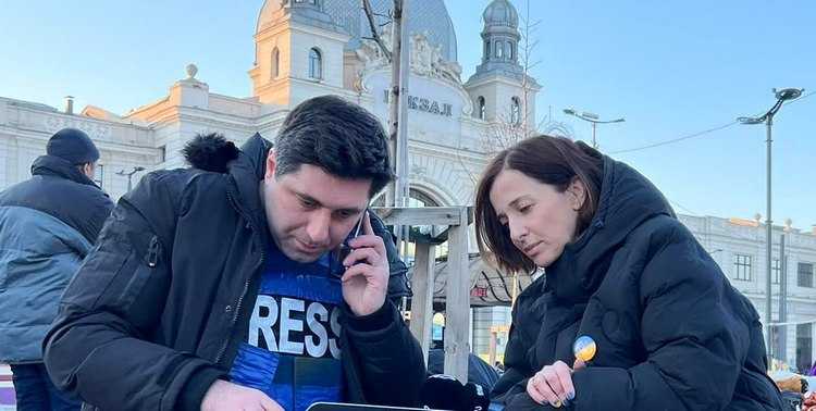 ,,მიწა გამსკდომოდა, მინდოდა" - ვახო სანაიას მეუღლე უკრაინიდან
