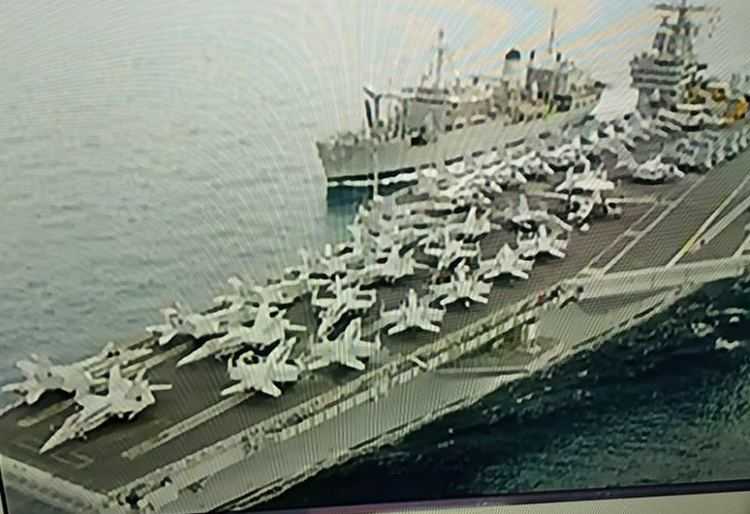 ამერიკული ავიამზიდი ეგეოსის ზღვაში შევიდა - ხომალდი, რომელმაც შეიძლება ომის ბედი გადაწყვიტოს