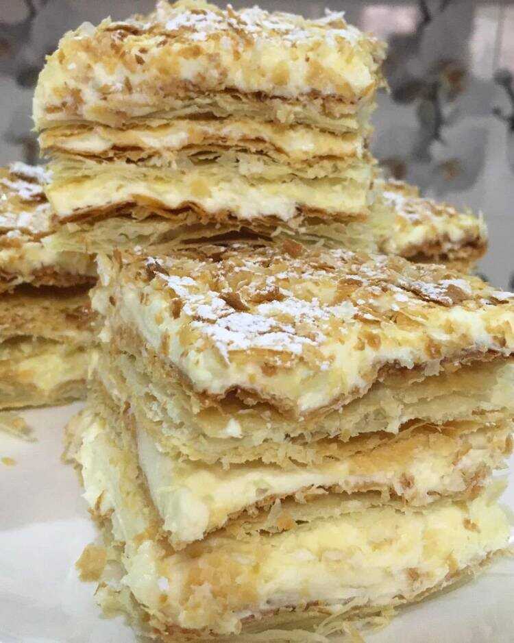 ნაპოლეონი - ამ რეცეპტით საოცრად გემრიელი, ხრაშუნა ცხვება