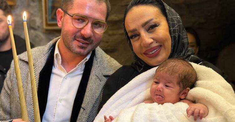 ნოდიკო ტატიშვილის შვილი გაქრისტიანდა - ვინ არიან ნათლიები